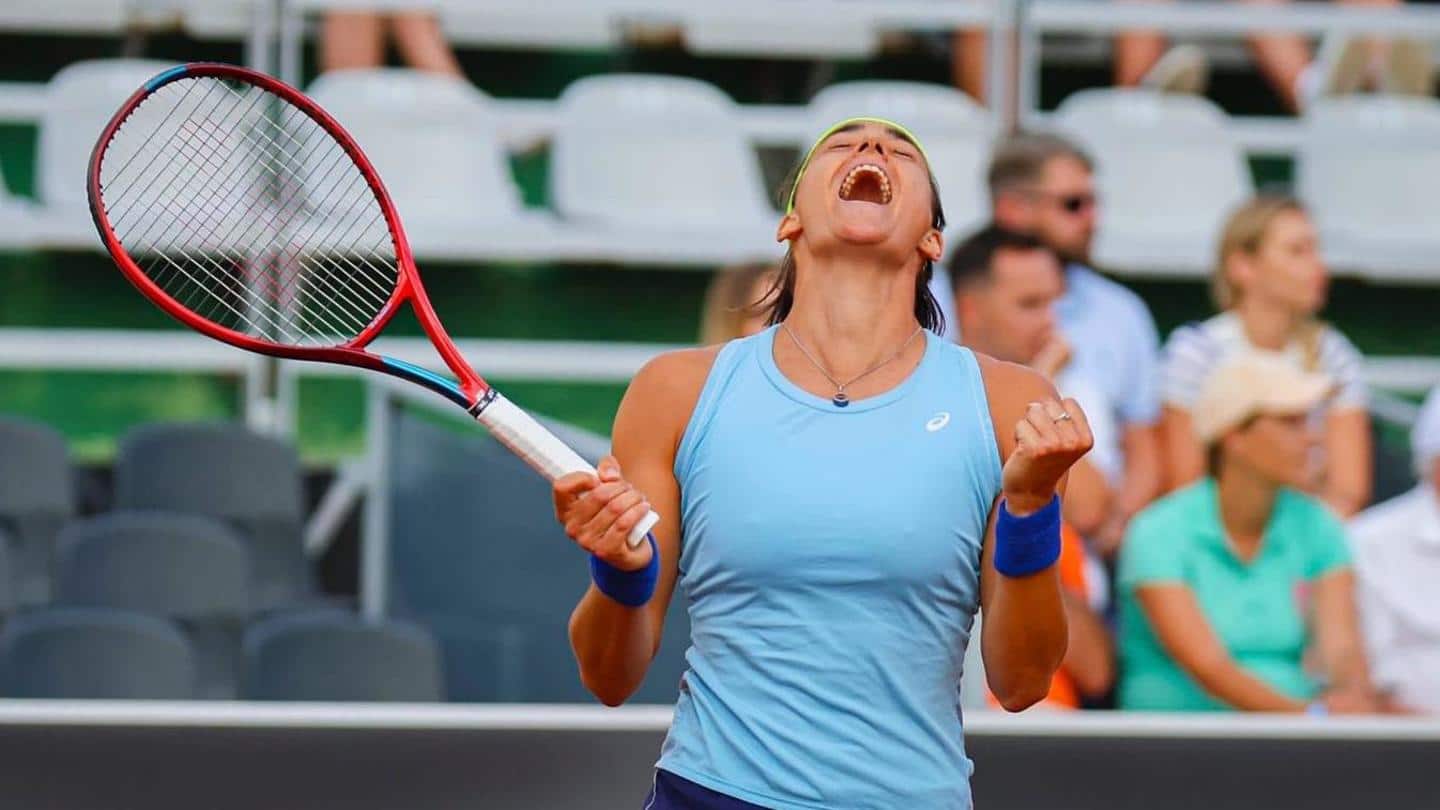 Poland Open: Caroline Garcia beats Jasmine Paolini to reach final