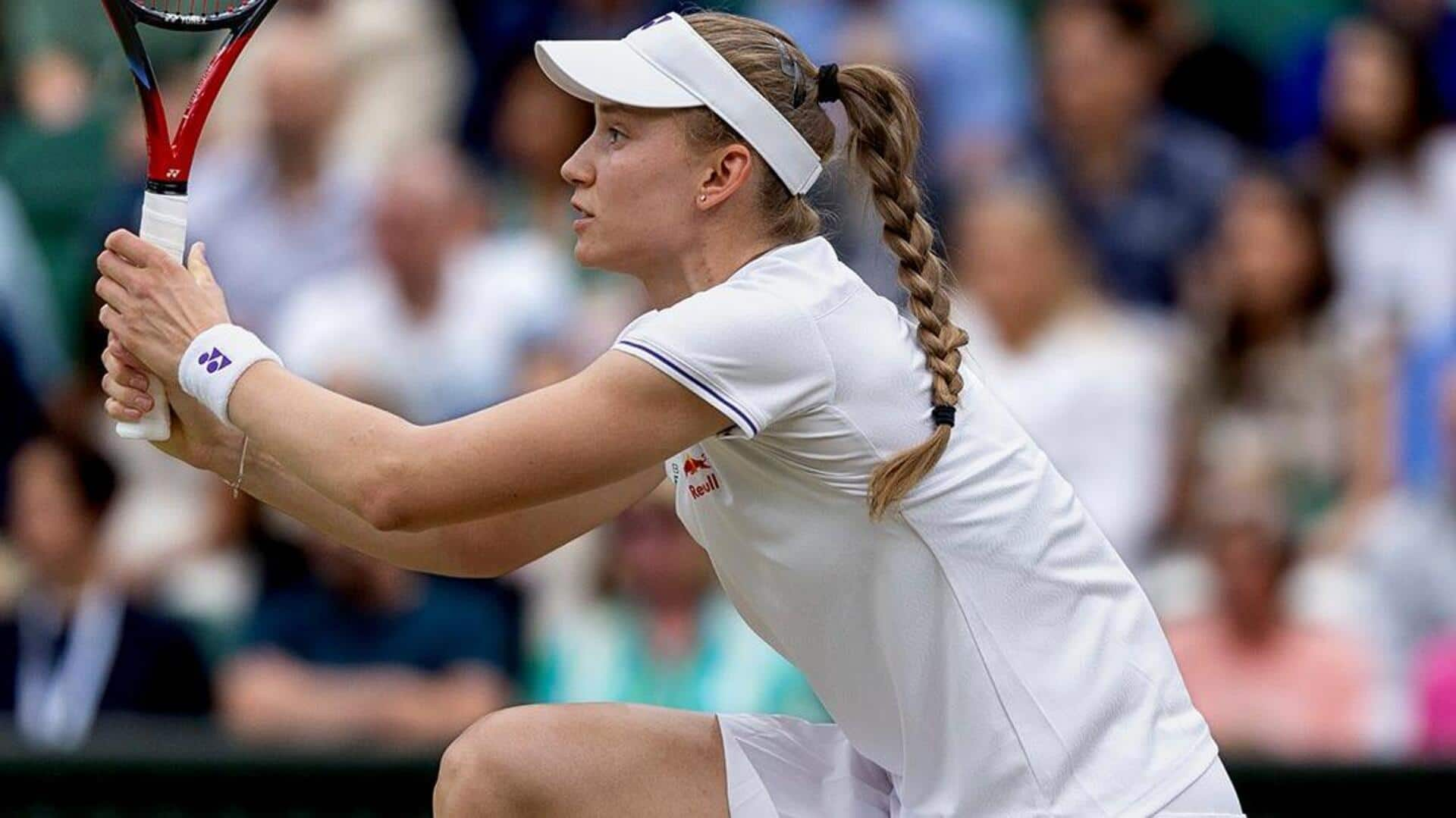 Wimbledon 2024: Elena Rybakina reaches her third successive quarter-final