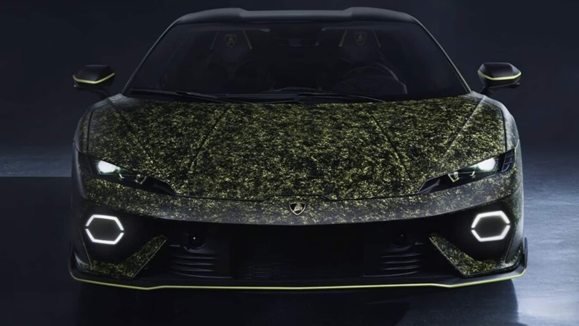 One‑off Lamborghini Temerario gets crystal paintjob requiring 320 hours