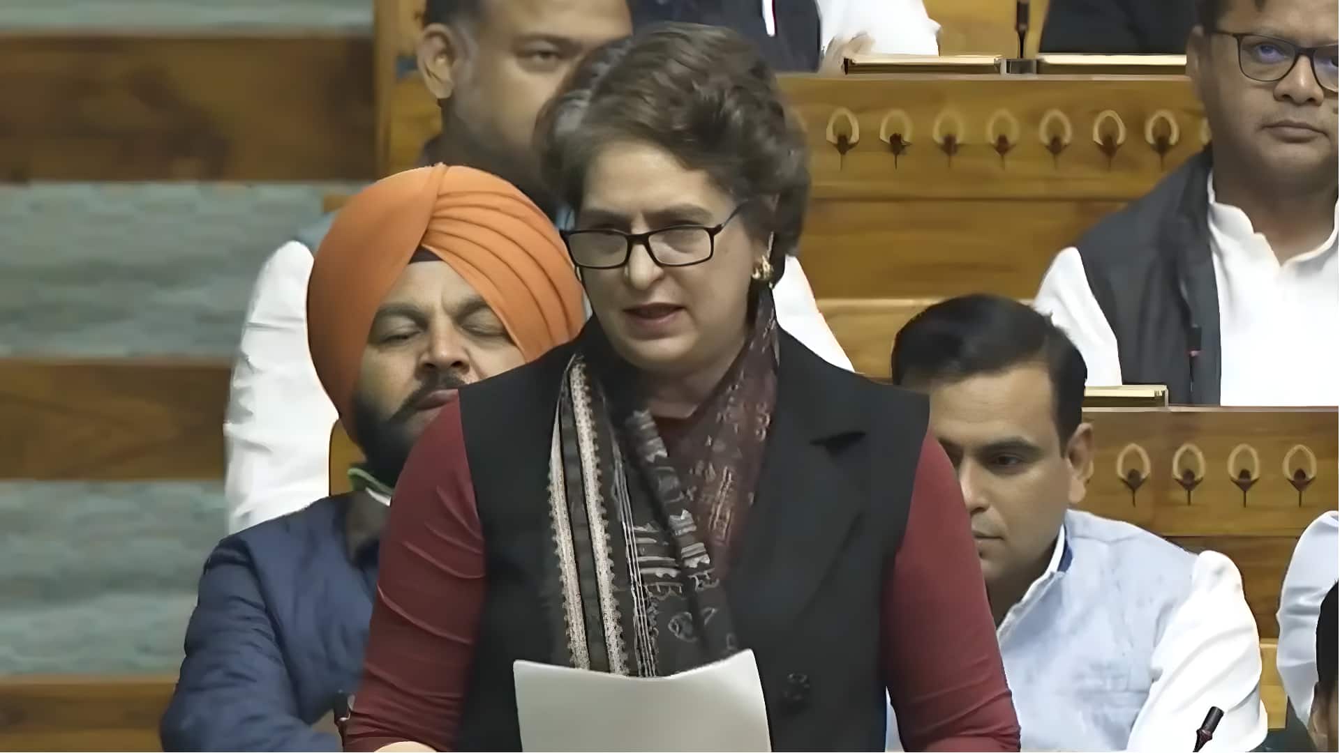 Priyanka Gandhi calls PM's 'Vande Mataram' claim false, cites letter