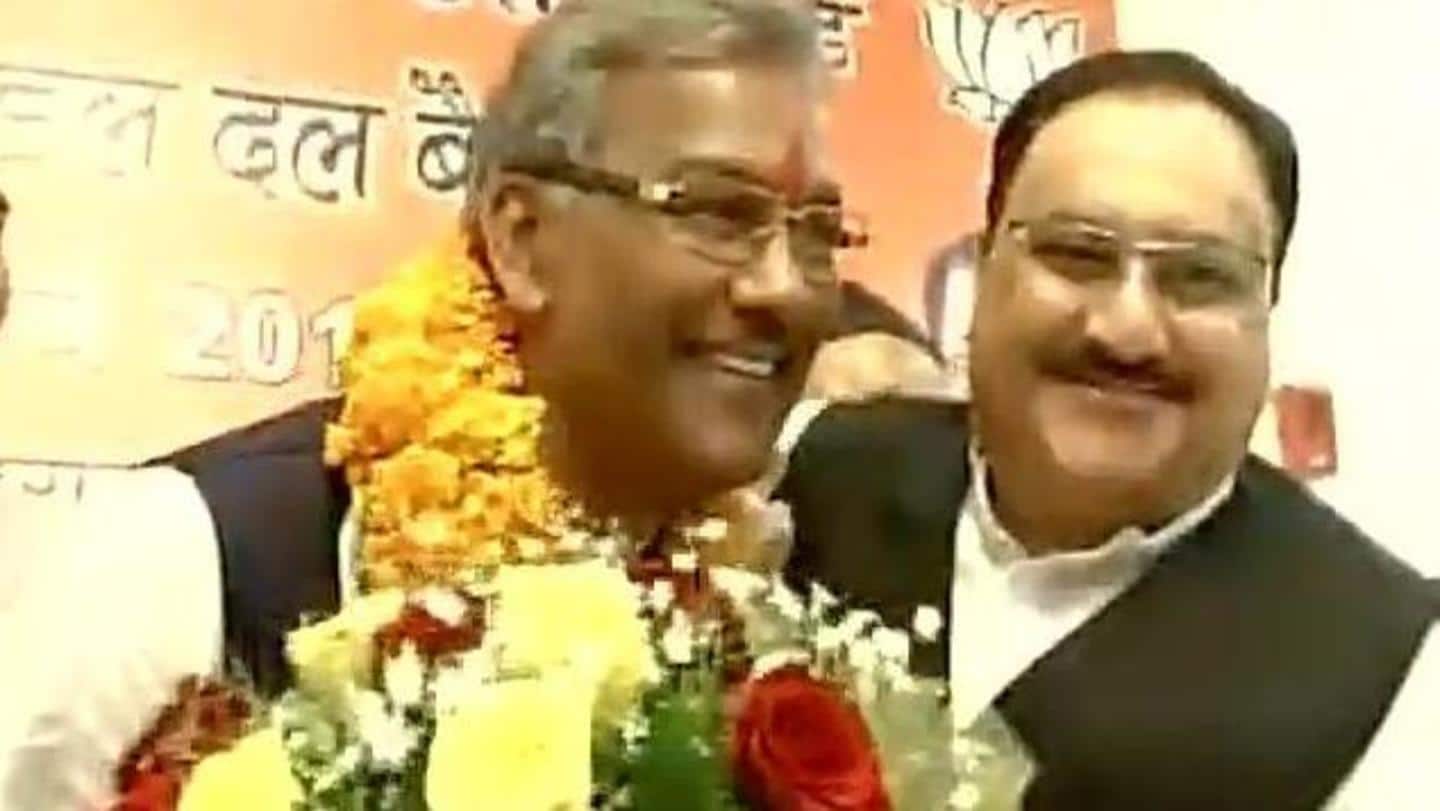 Rawat came to power after BJP swept 2017 polls Rawat came to power after BJP swept 2017 polls