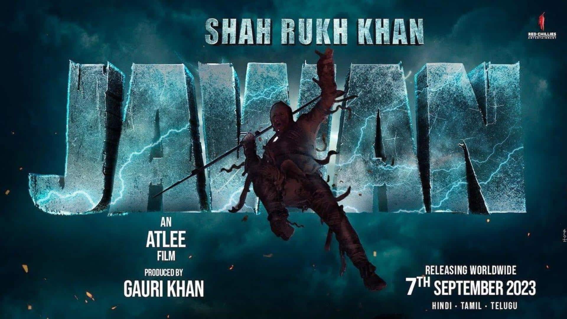 SRK promises clash of conscience in new 'Jawan' poster'