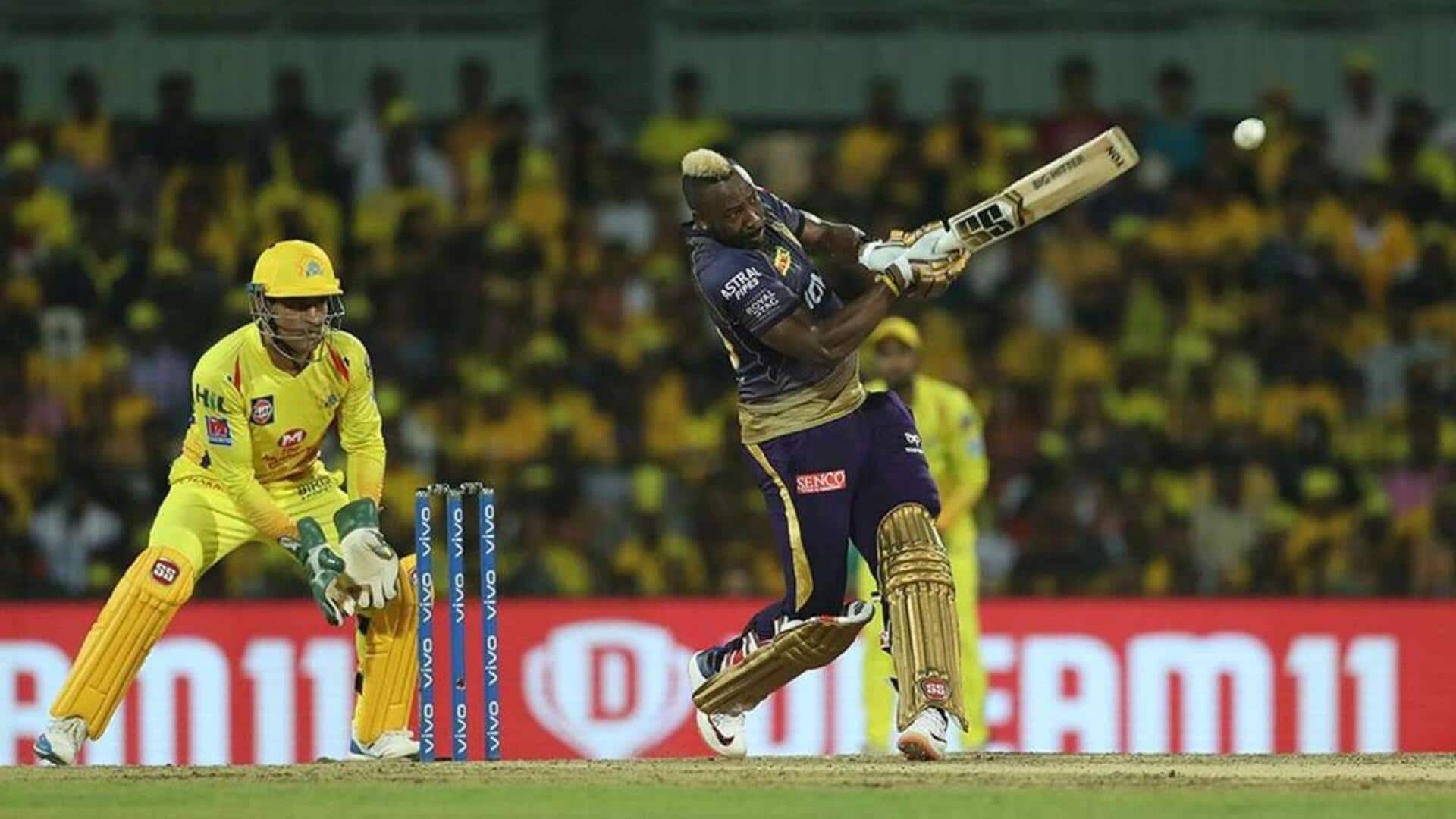 Andre Russell strikes at 168 against CSK: Key stats