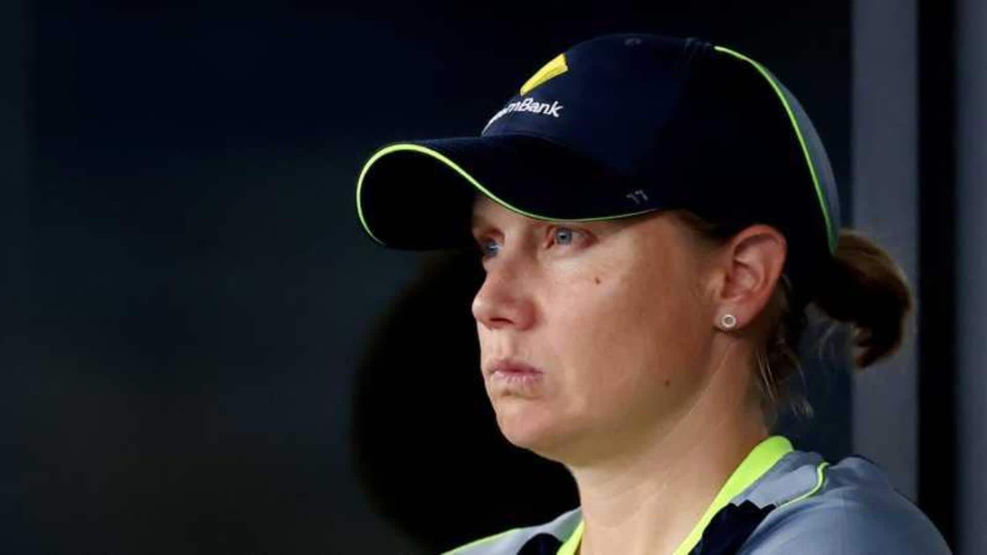 WODI WC: Will Australia's Alyssa Healy play semifinal against India? WODI WC: Will Australia's Alyssa Healy play semifinal against India?