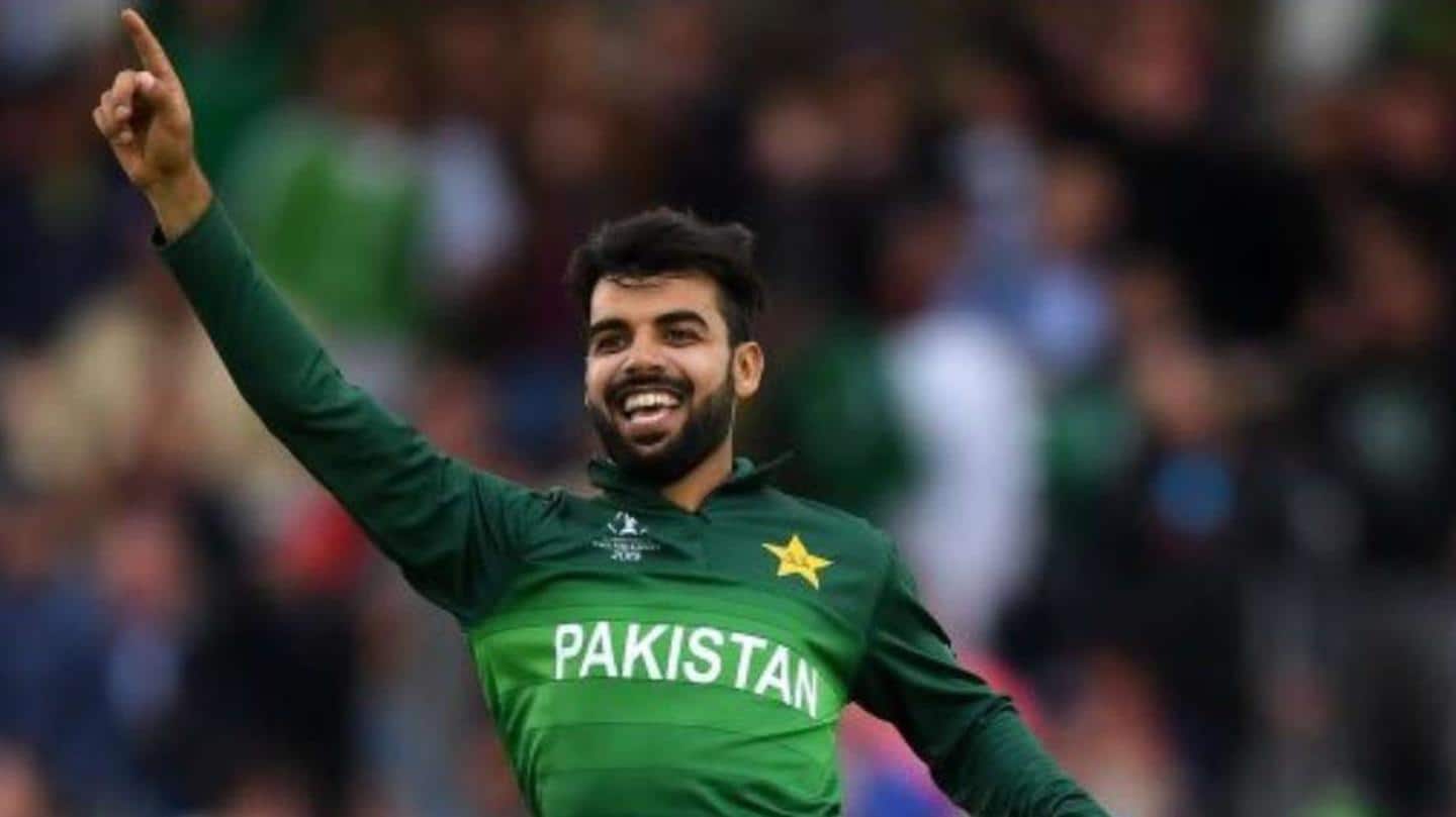 Sydney Sixers sign Shadab Khan for remainder of BBL 2021-22