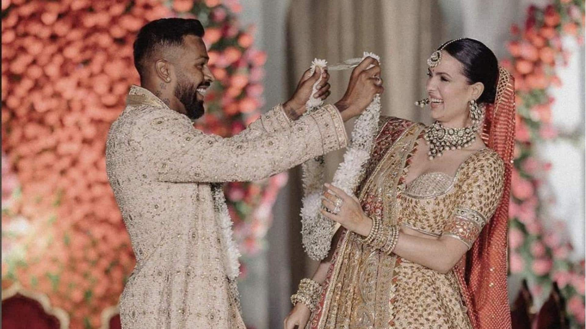 Inside Hardik Pandya-Natasa Stankovic's royal Hindu wedding; see pictures!