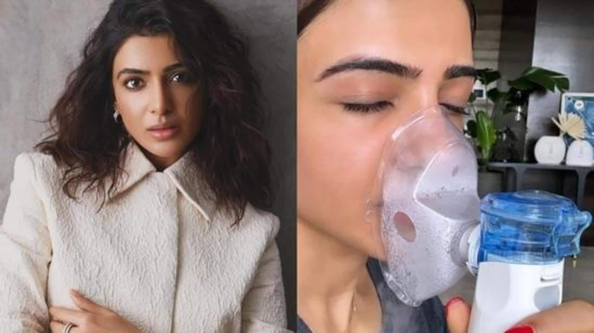 Truth about hydrogen peroxide nebulization, endorsed by Samantha Ruth Prabhu