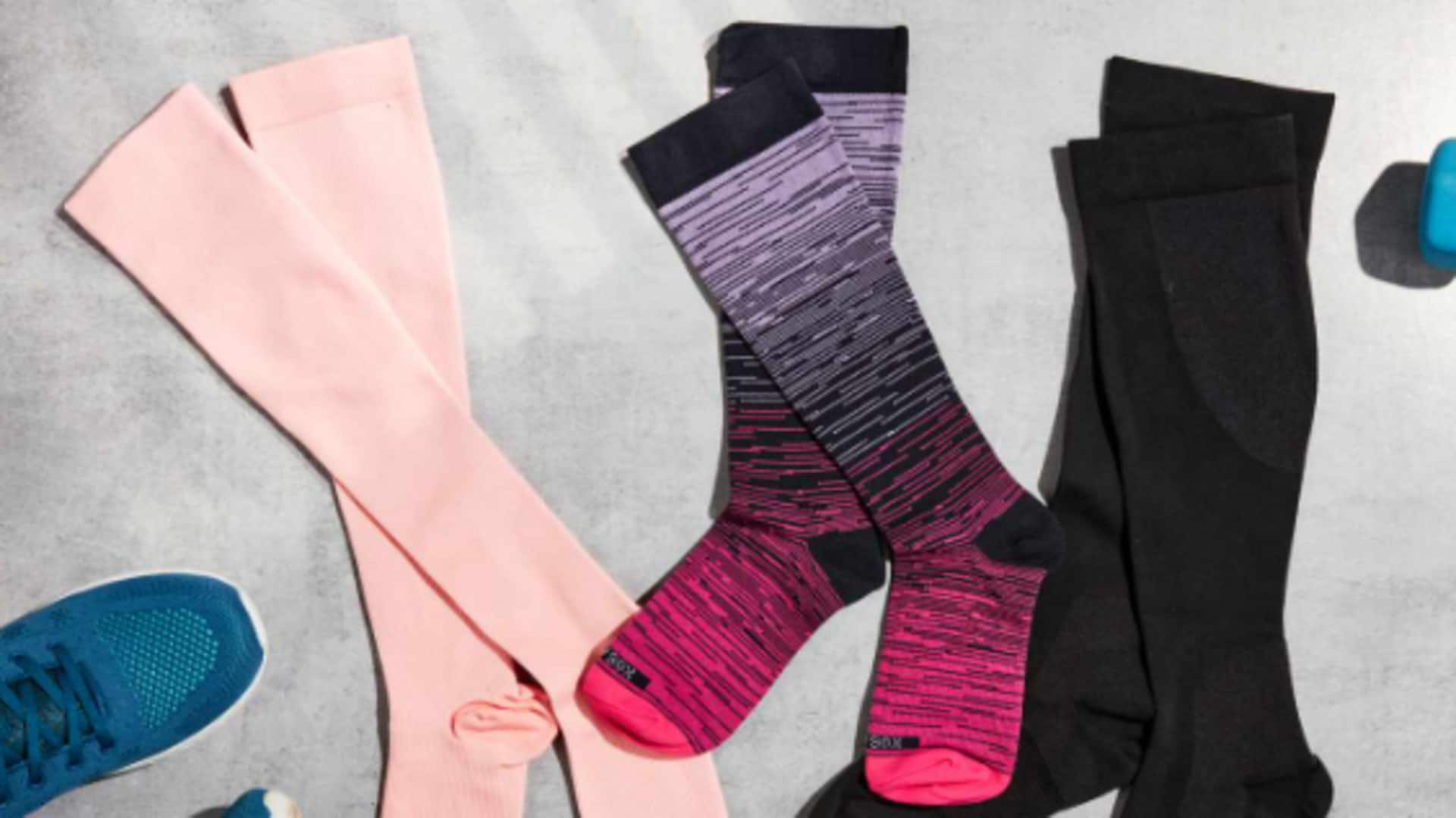 Elevate your flight experience with chic compression socks