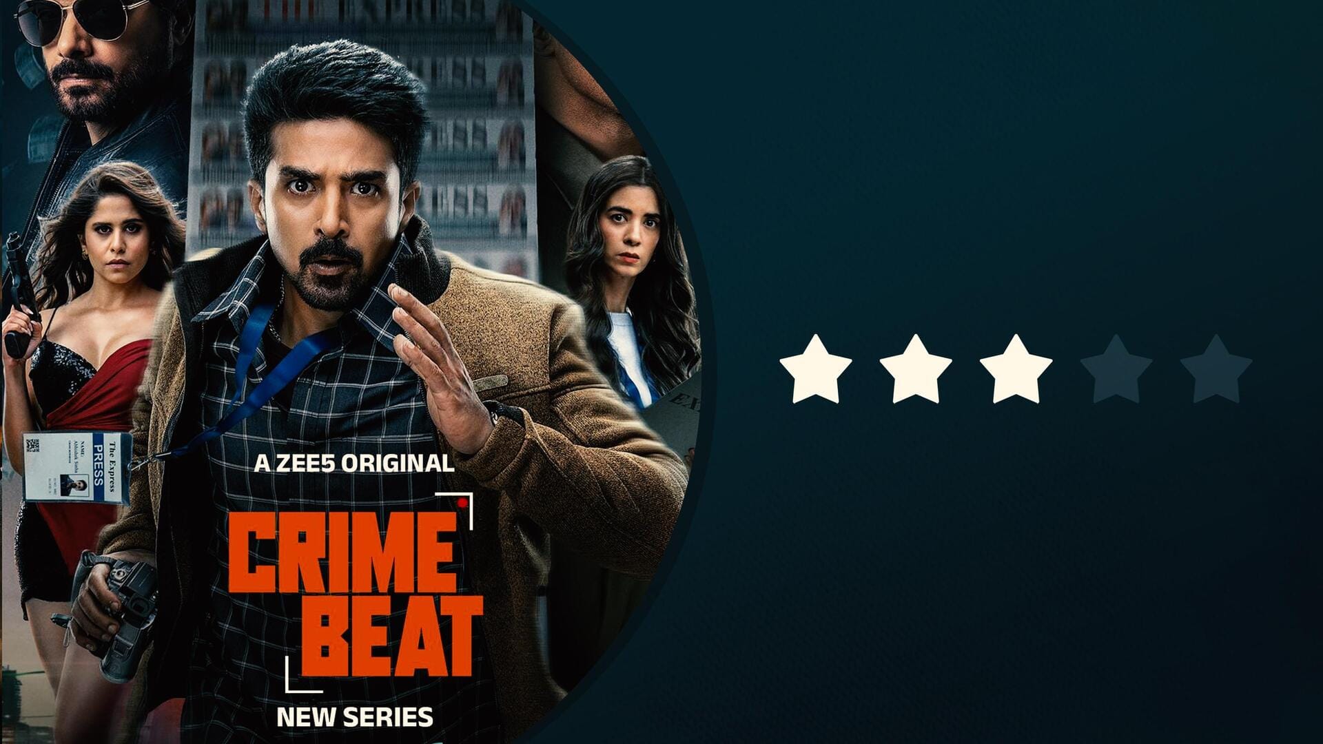 'Crime Beat' review: Saqib Saleem is show-stealer in thriller series