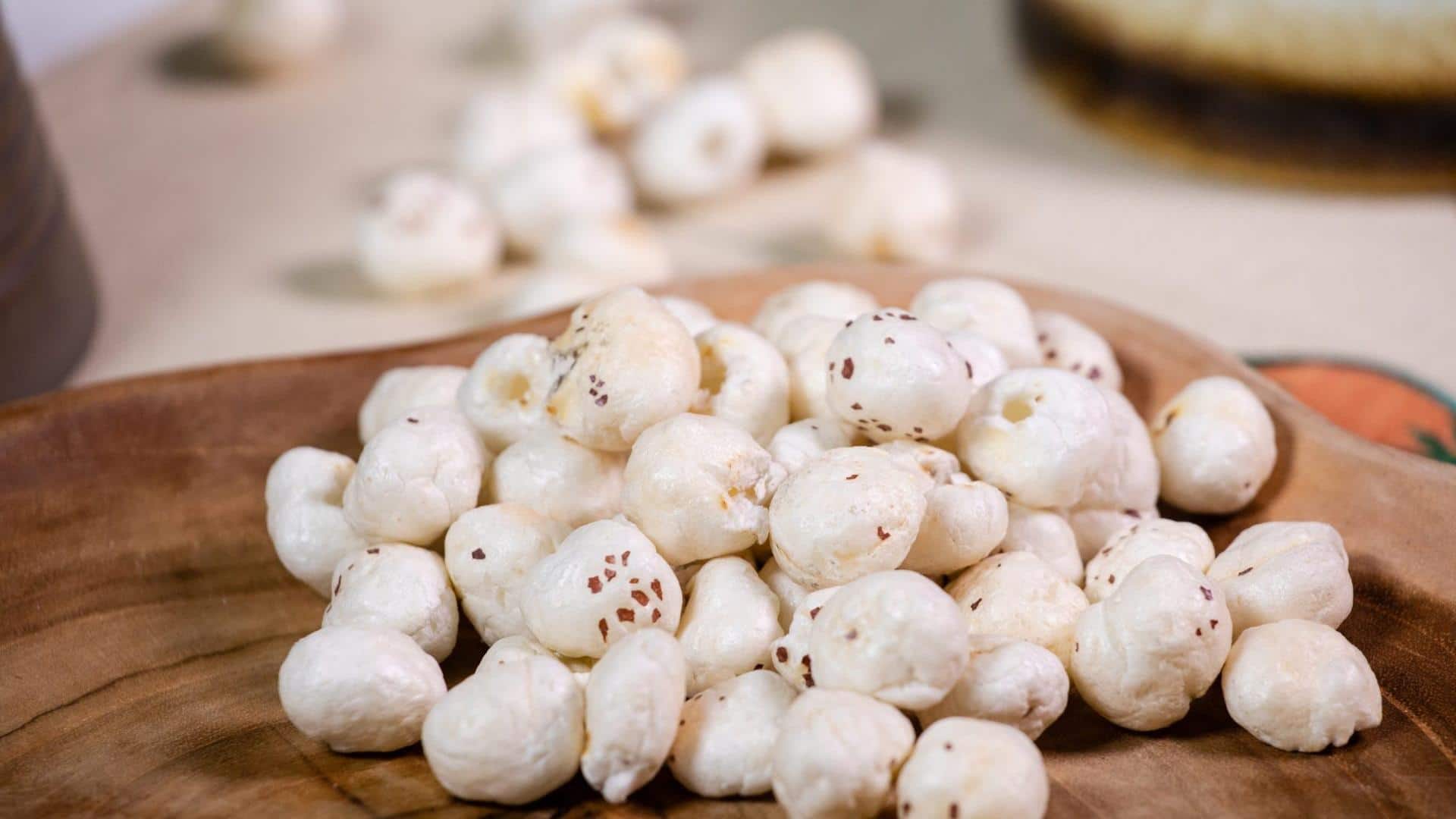 Makhana: A healthy alternative to cheesy puffs