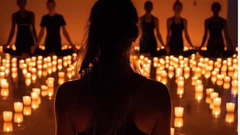 Practice candlelight meditation daily to reduce stress