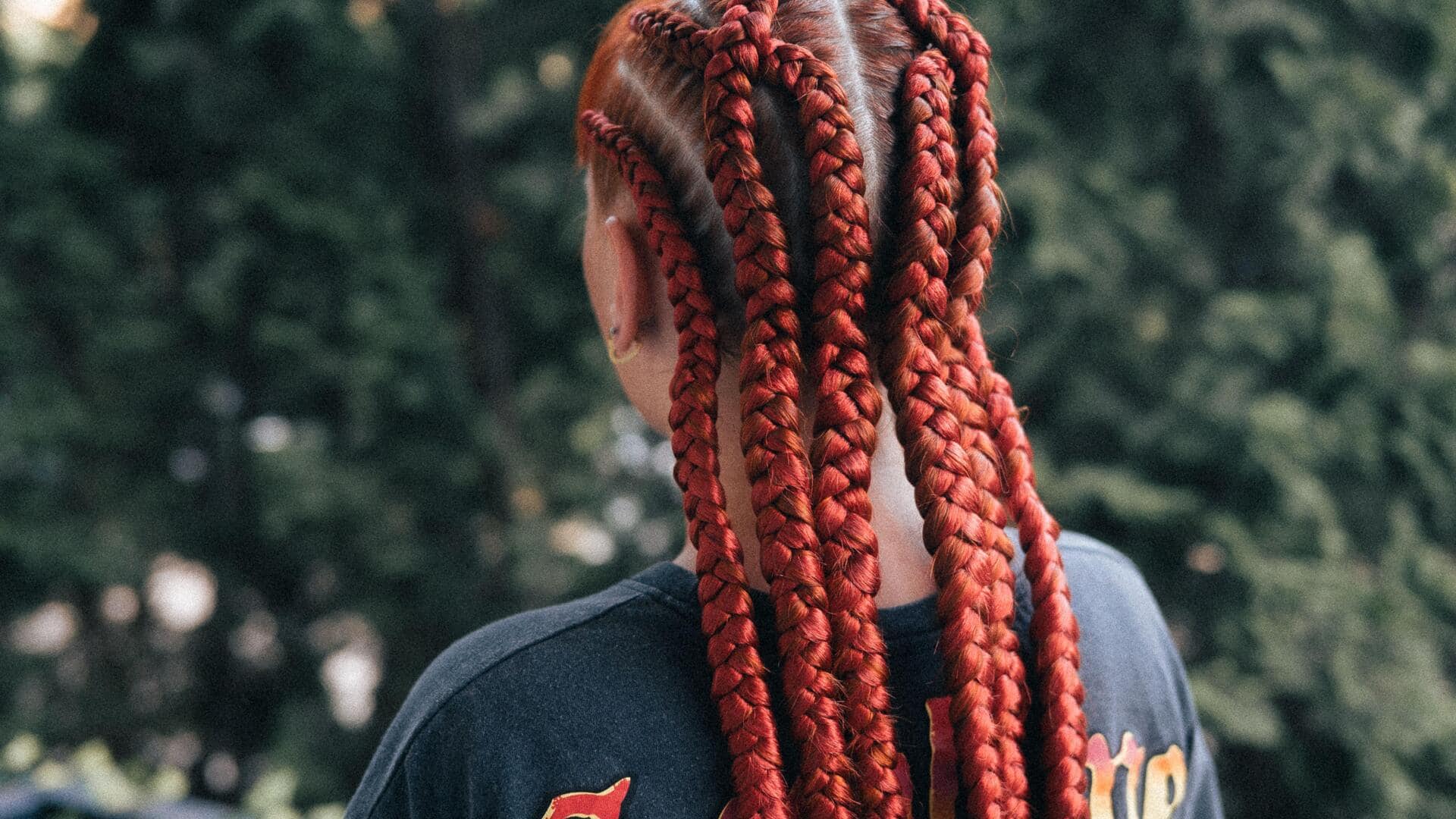 Gorgeous braids for naturally textured hair