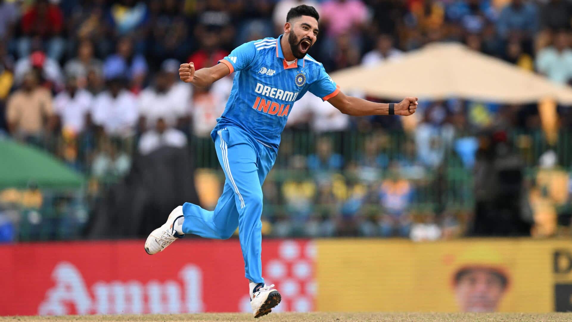 Asia Cup exploits; wickets galore: Mohammed Siraj in 2023 (ODIs)
