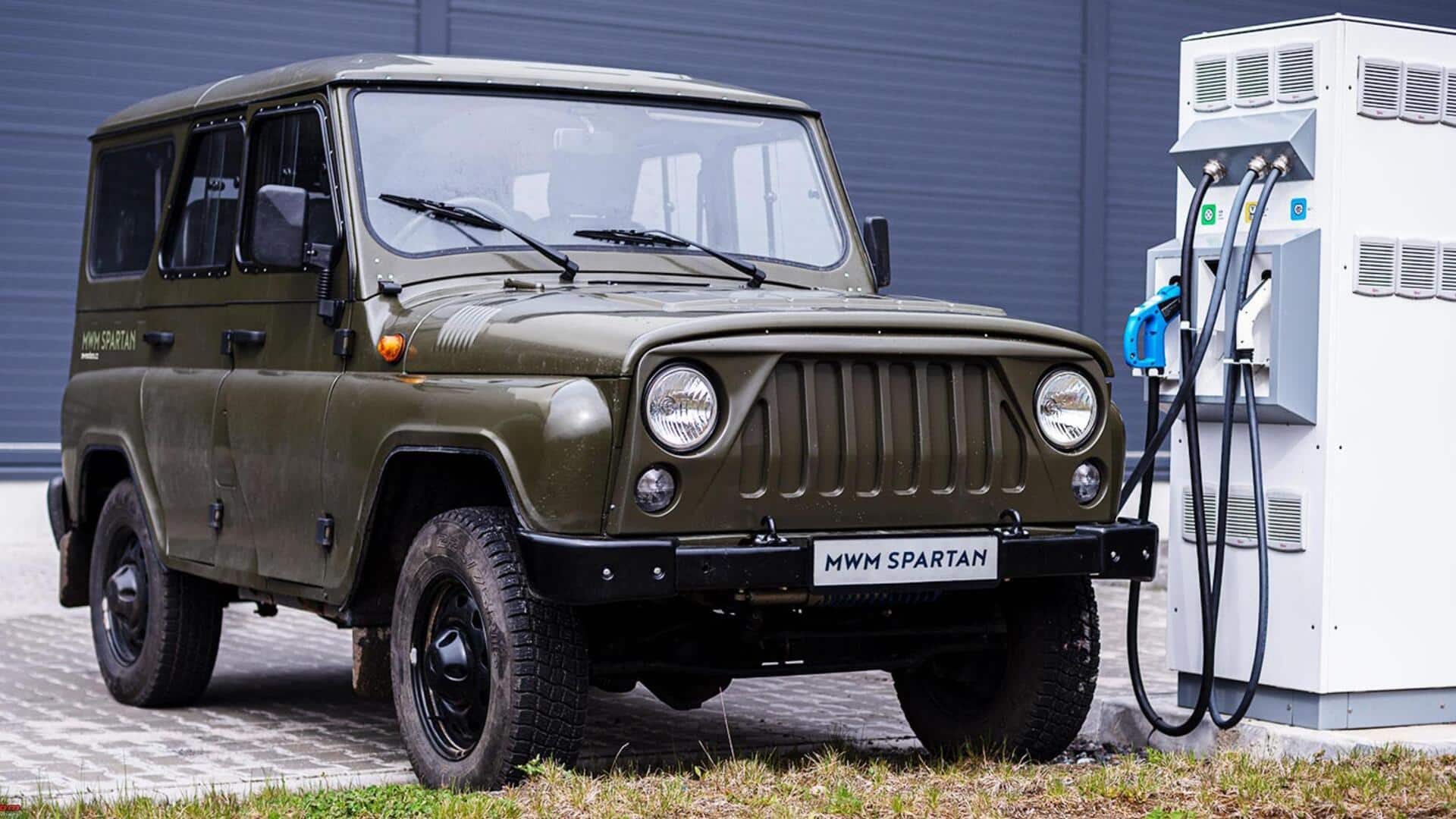 Force Gurkha-based electric SUV breaks cover: Check design, features