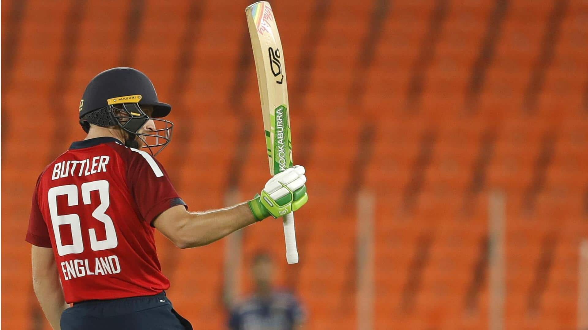 Jos Buttler slams 83 vs WI in 2nd T20I: Stats 