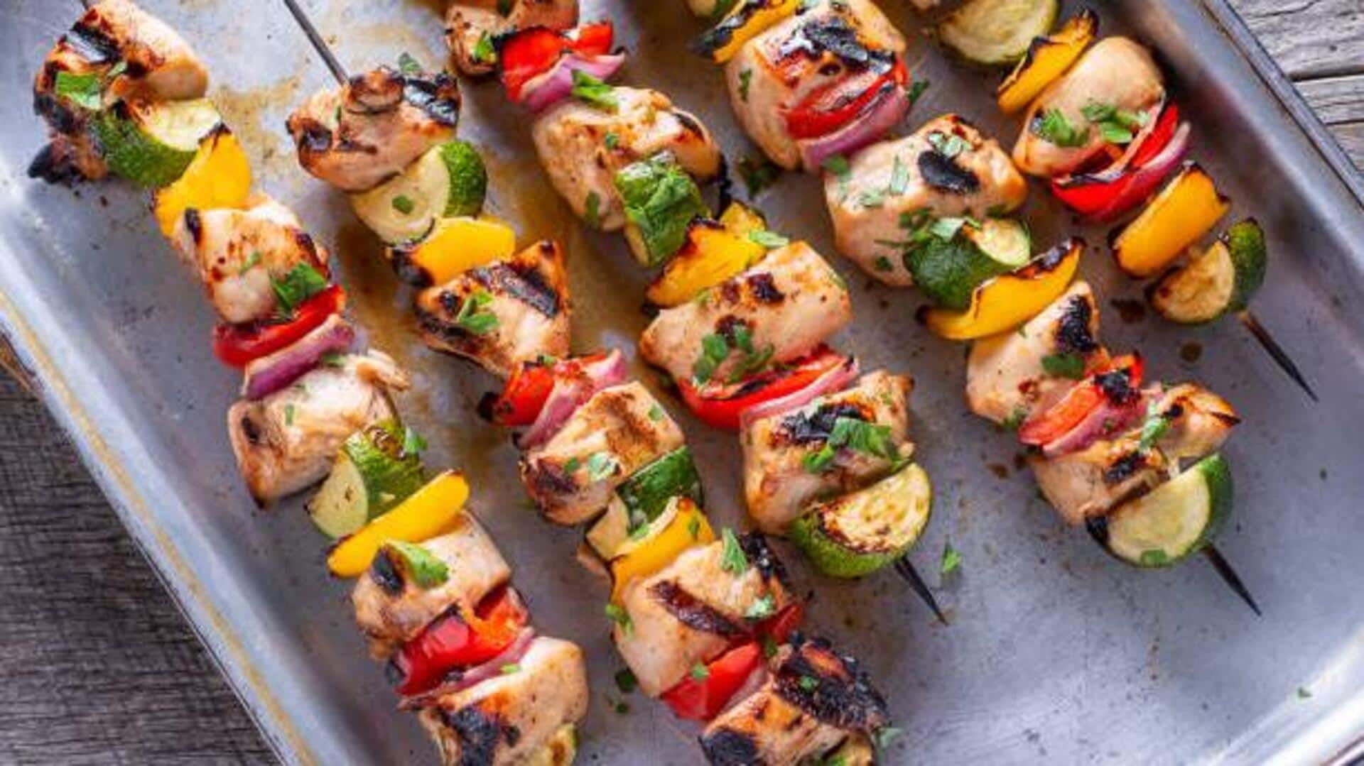 How to make extraordinary vegetable skewers How to make extraordinary vegetable skewers