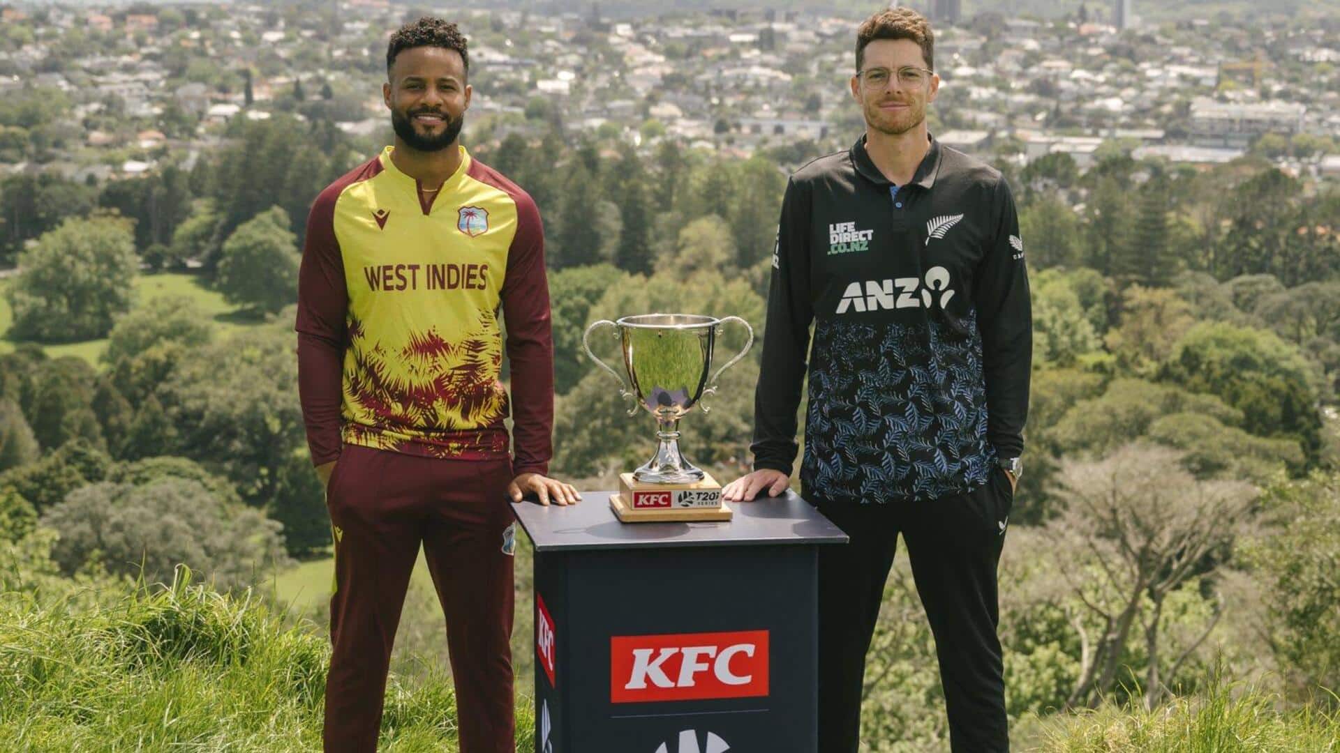 New Zealand vs West Indies, 1st T20I: Preview and stats