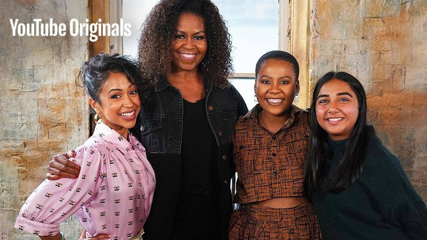 'Michelle Obama hugged us, there was no more nervous energy' 'Michelle Obama hugged us, there was no more nervous energy'