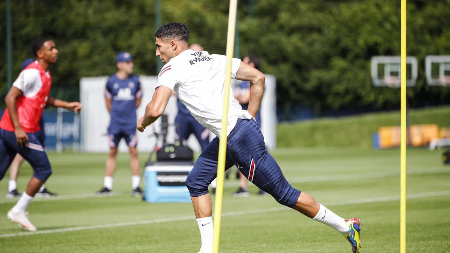 PSG spend heavily on Achraf Hakimi PSG spend heavily on Achraf Hakimi