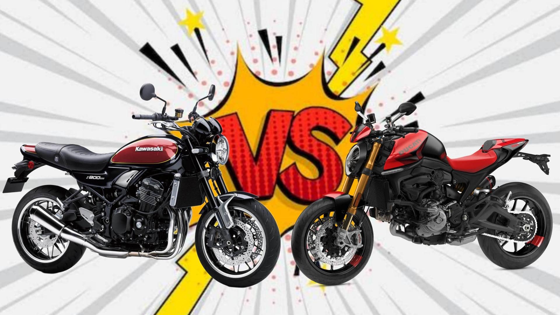 Ducati Monster SP v/s Kawasaki Z900RS: Which one to buy
