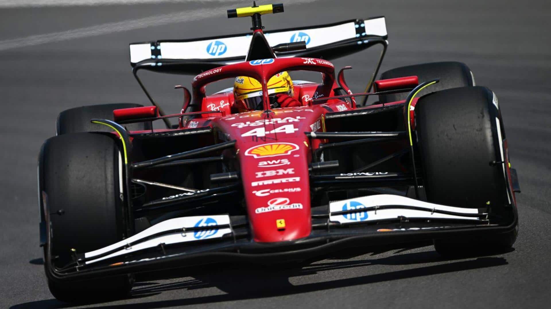 Lewis Hamilton gutted after striking groundhog during Canadian Grand Prix Lewis Hamilton gutted after striking groundhog during Canadian Grand Prix