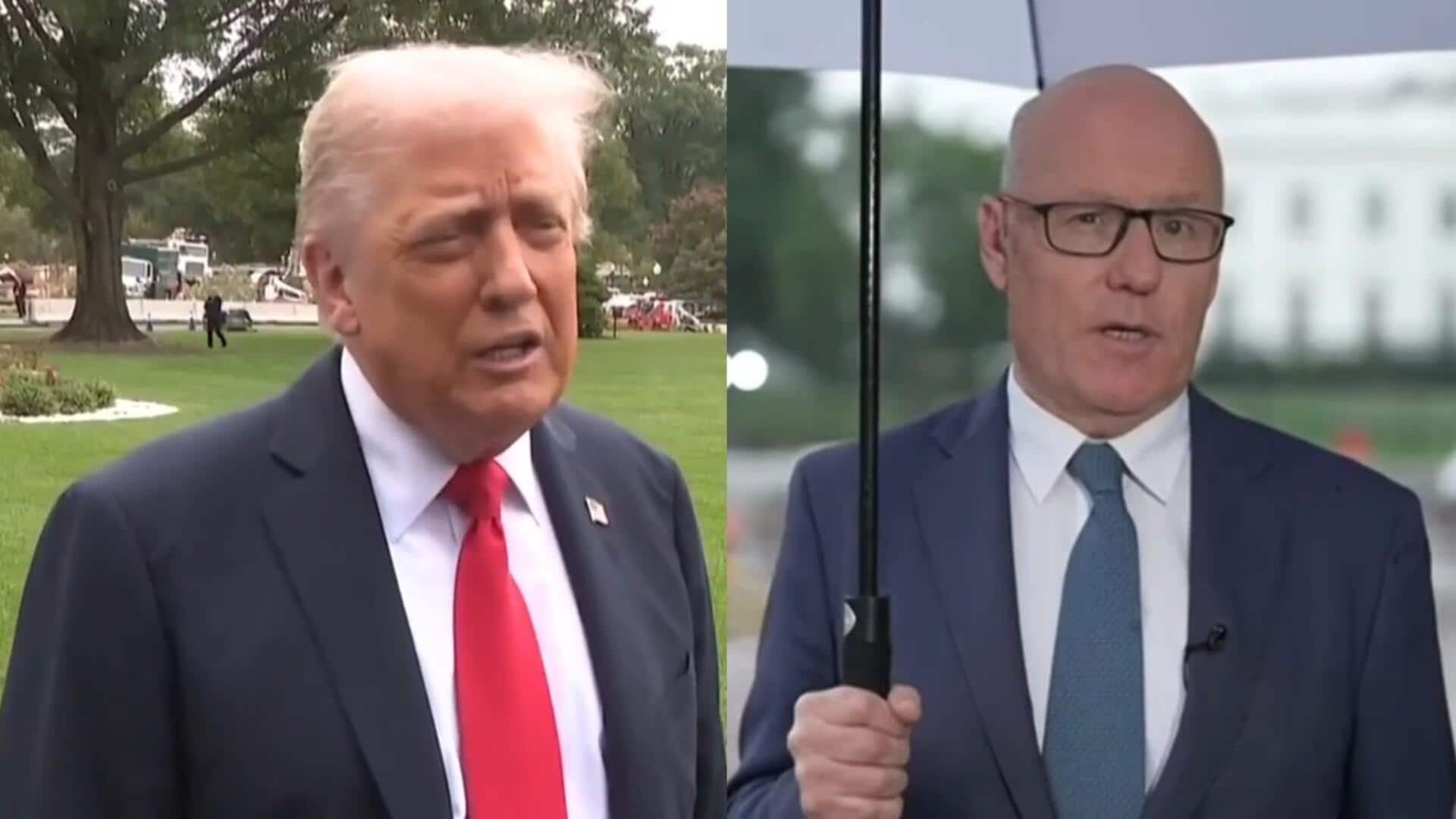 Australian politicians rally behind journalist berated by Trump