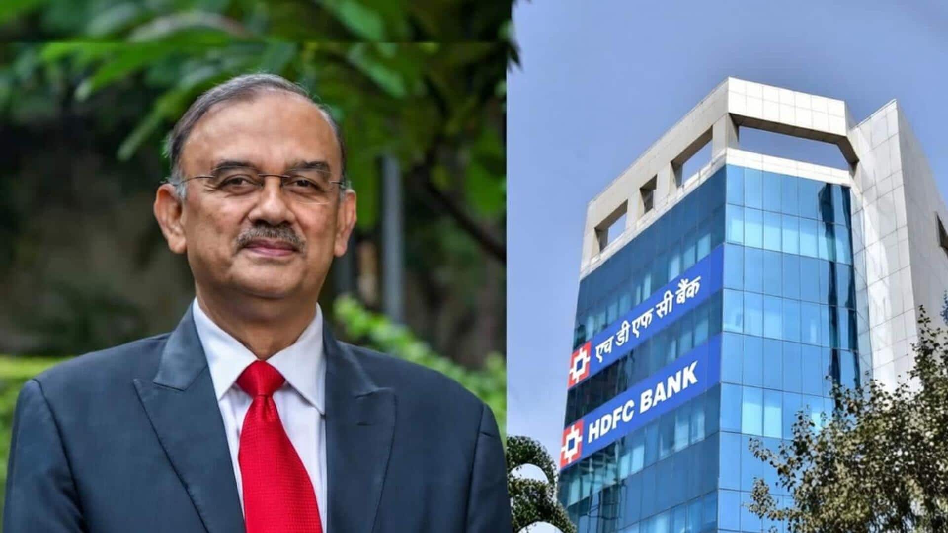 HDFC Bank ex-chair breaks silence on sudden resignation