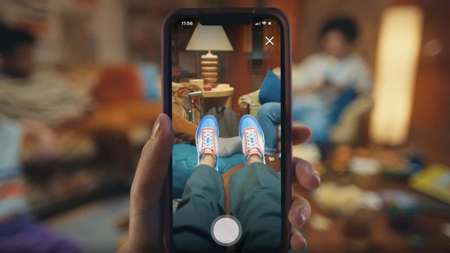 You can now try shoes in AR via Amazon app