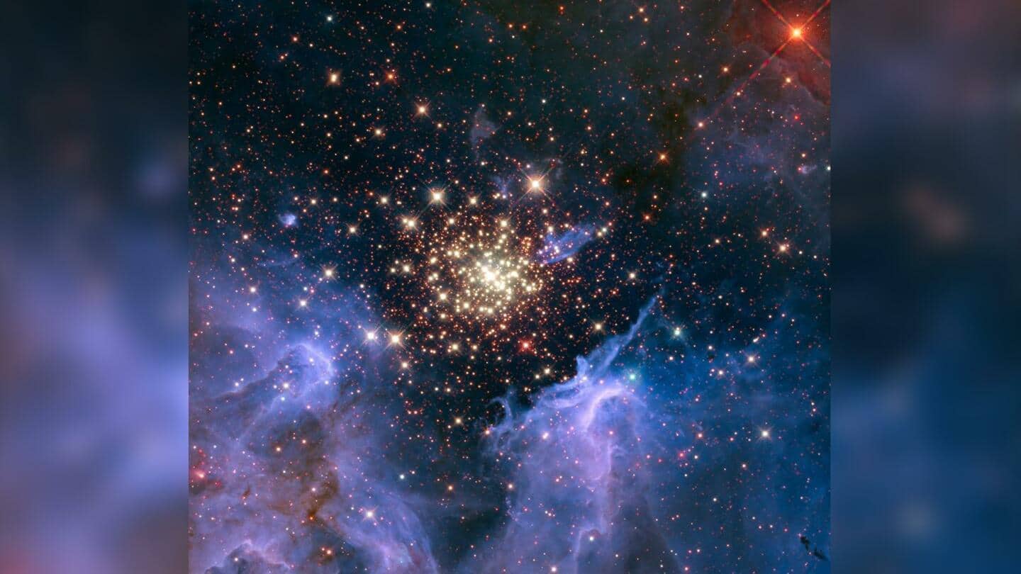 NASA's Hubble snaps stunning star cluster 20,000 light-years away