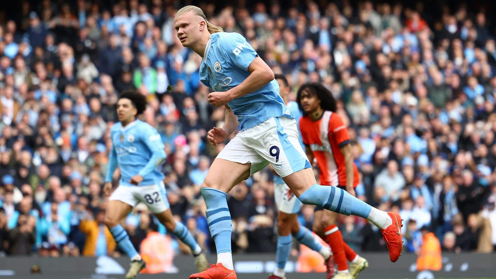 Manchester City overcome Luton Town 5-1 in Premier League: Stats