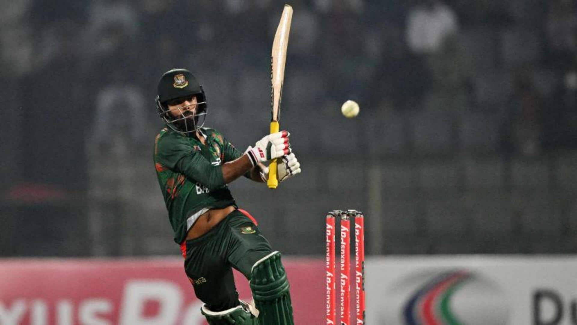 Champions Trophy: Towhid Hridoy slams his maiden ODI hundred 