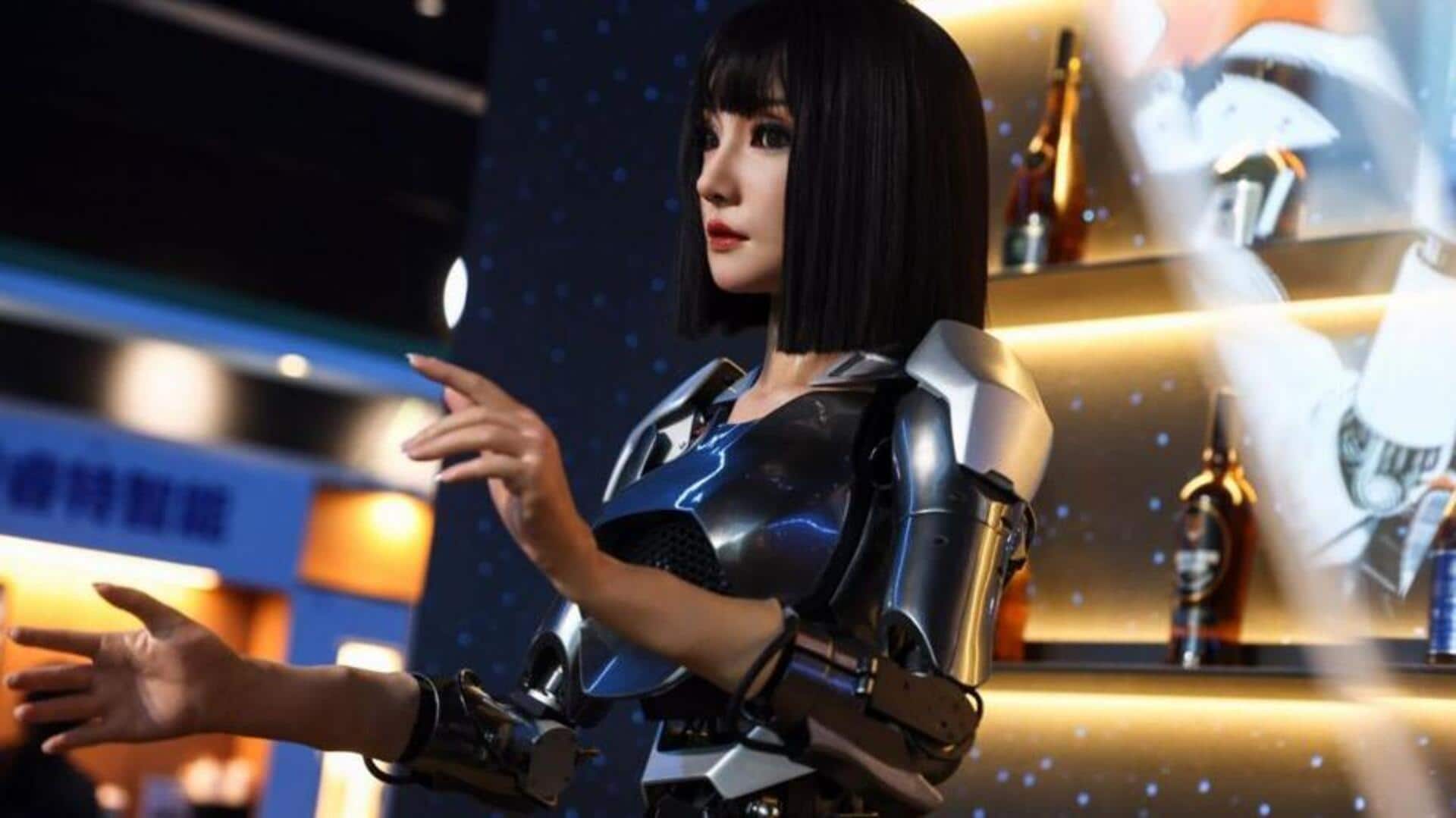 Life-like robots on sale as China opens first 'Robot Mall' Life-like robots on sale as China opens first 'Robot Mall'