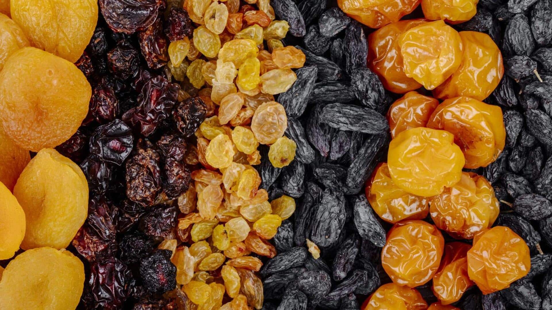 Raisins v/s figs: Comparing their nutrition