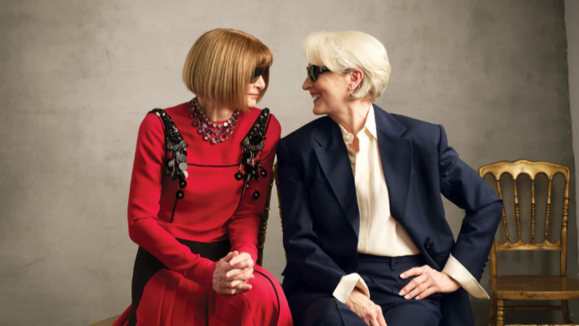 Anna Wintour, Meryl Streep share 'Vogue' cover