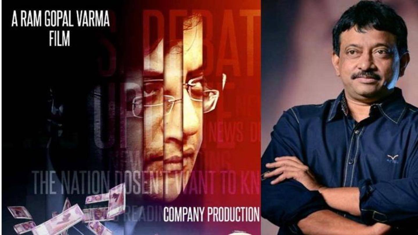 A film on Arnab Goswami? Quite possible for RGV A film on Arnab Goswami? Quite possible for RGV