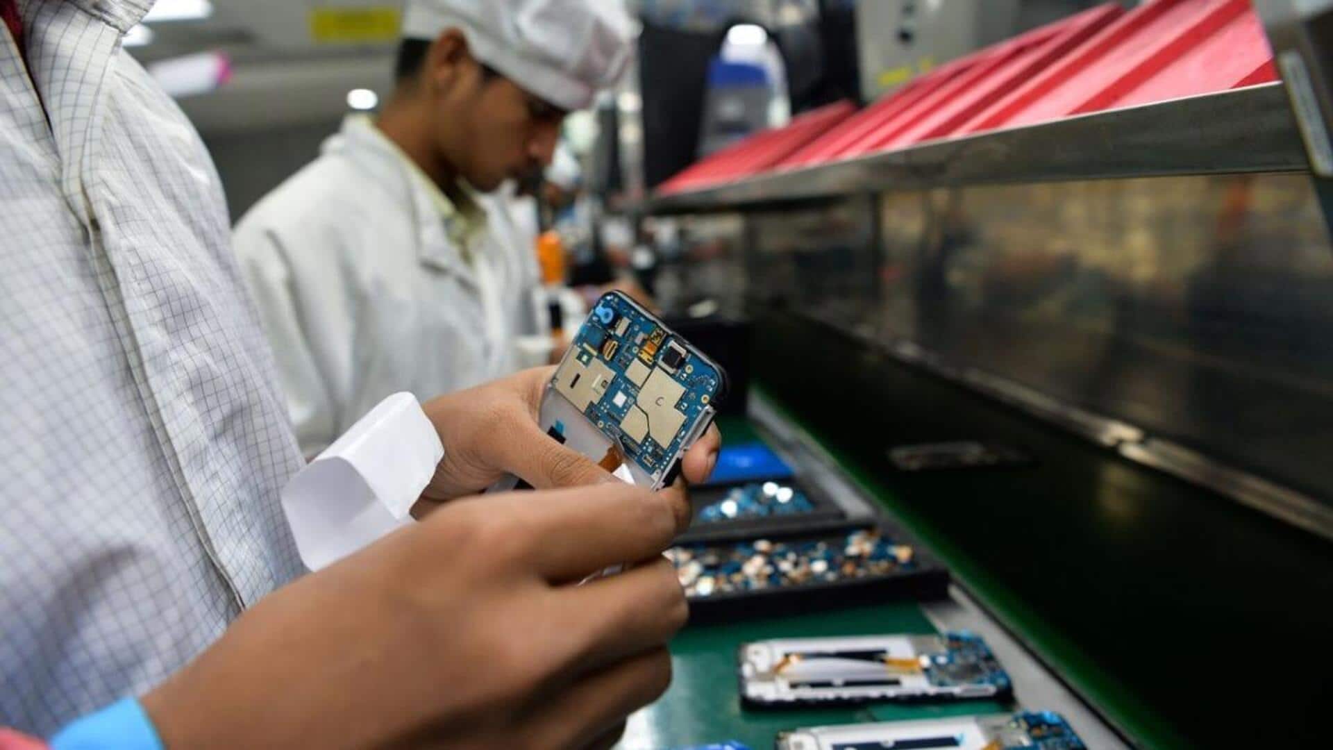 Import duty on phone components lowered from 15% to 10%