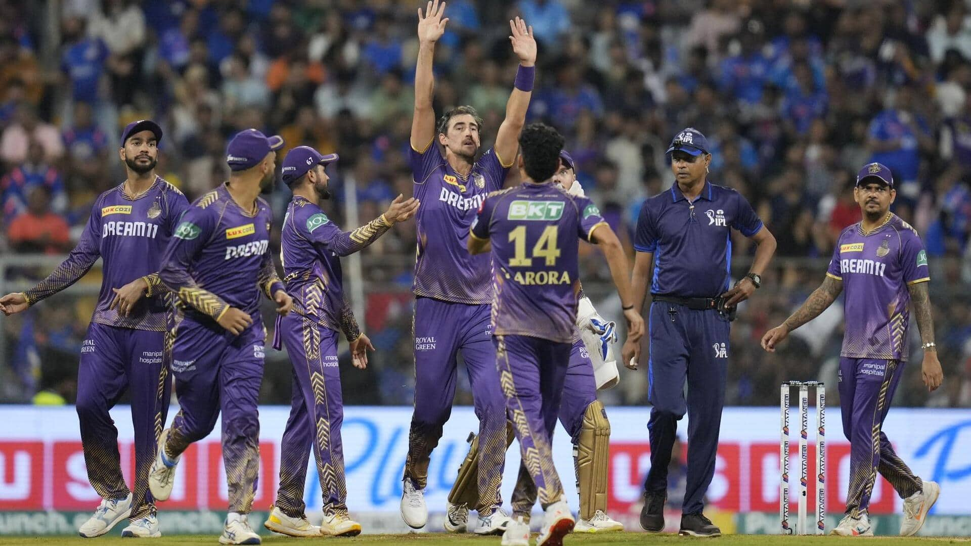 Kolkata Knight Riders tame Mumbai Indians at Wankhede: Key stats