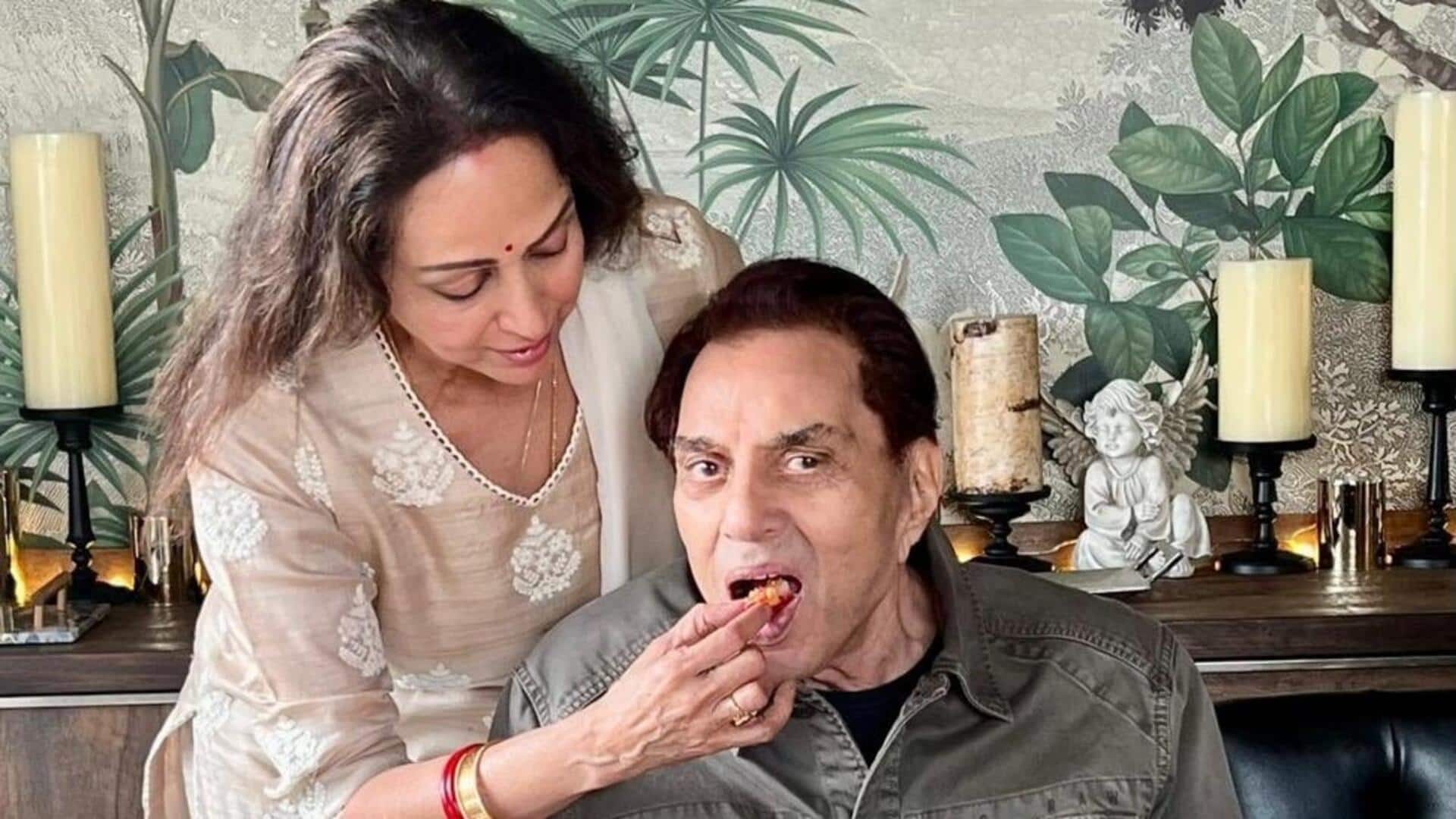 Hema Malini to host prayer meet for Dharmendra in Delhi