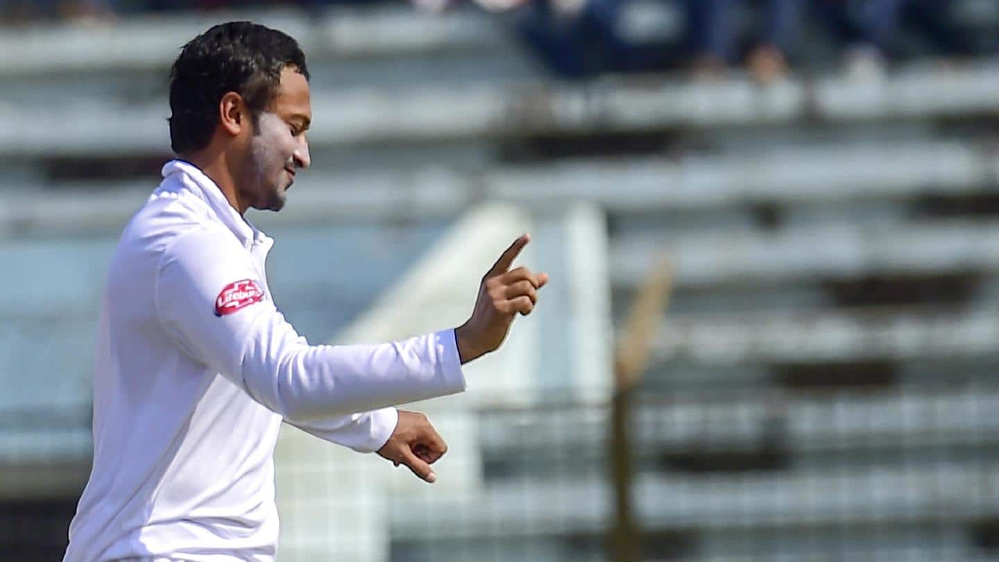 Mehidy and Shakib share nine wickets between them Mehidy and Shakib share nine wickets between them