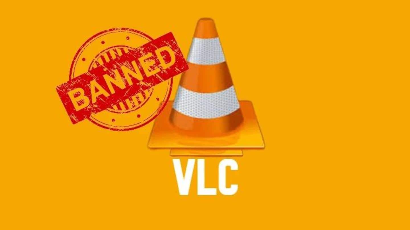 VLC media player banned in India. But why?