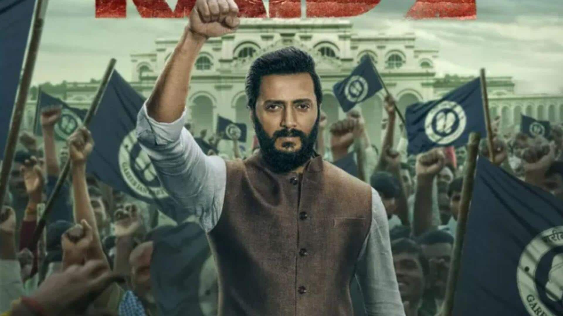 Riteish Deshmukh's politician look in 'Raid 2' revealed 