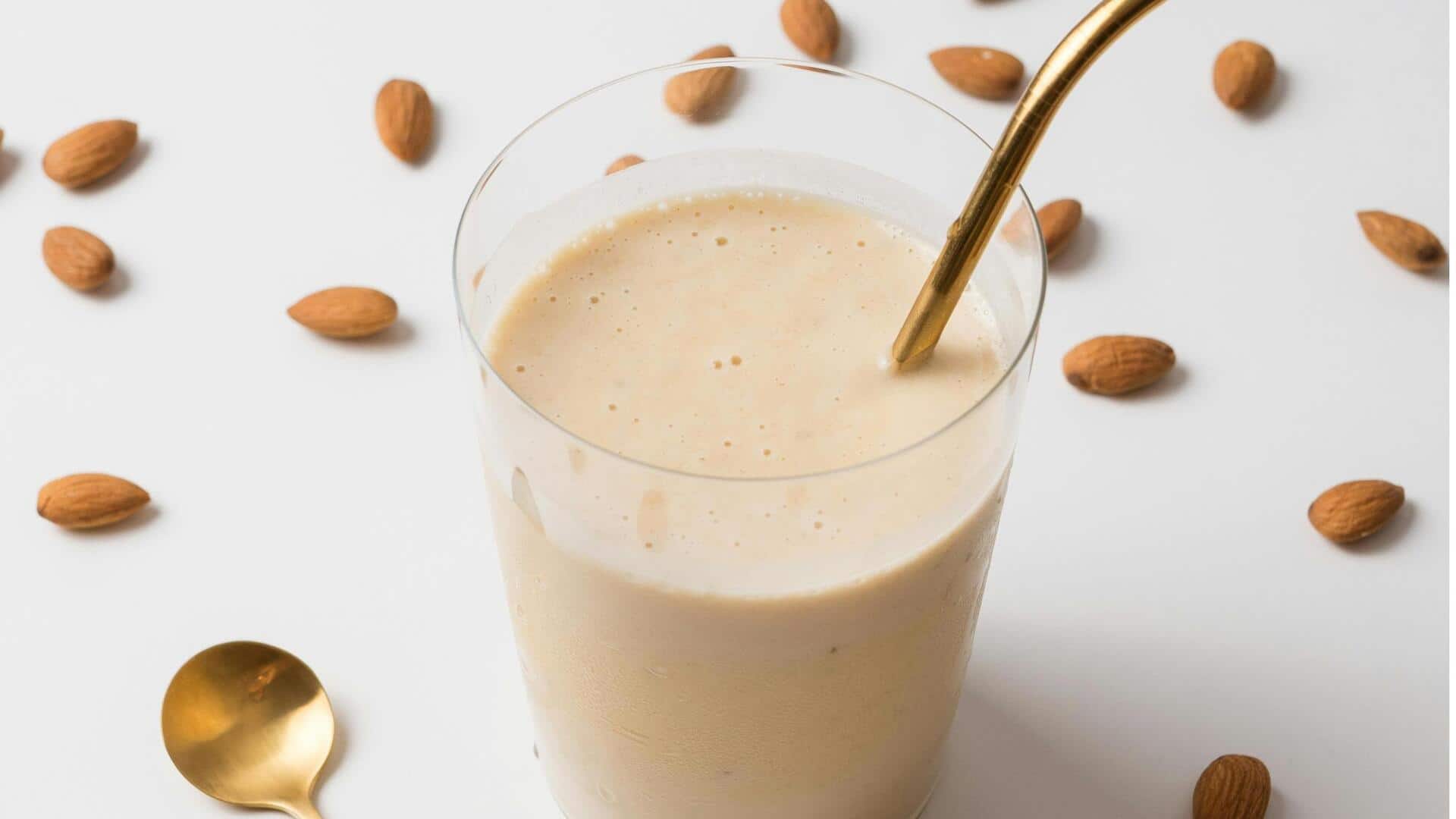 Delicious almond drinks to boost your health