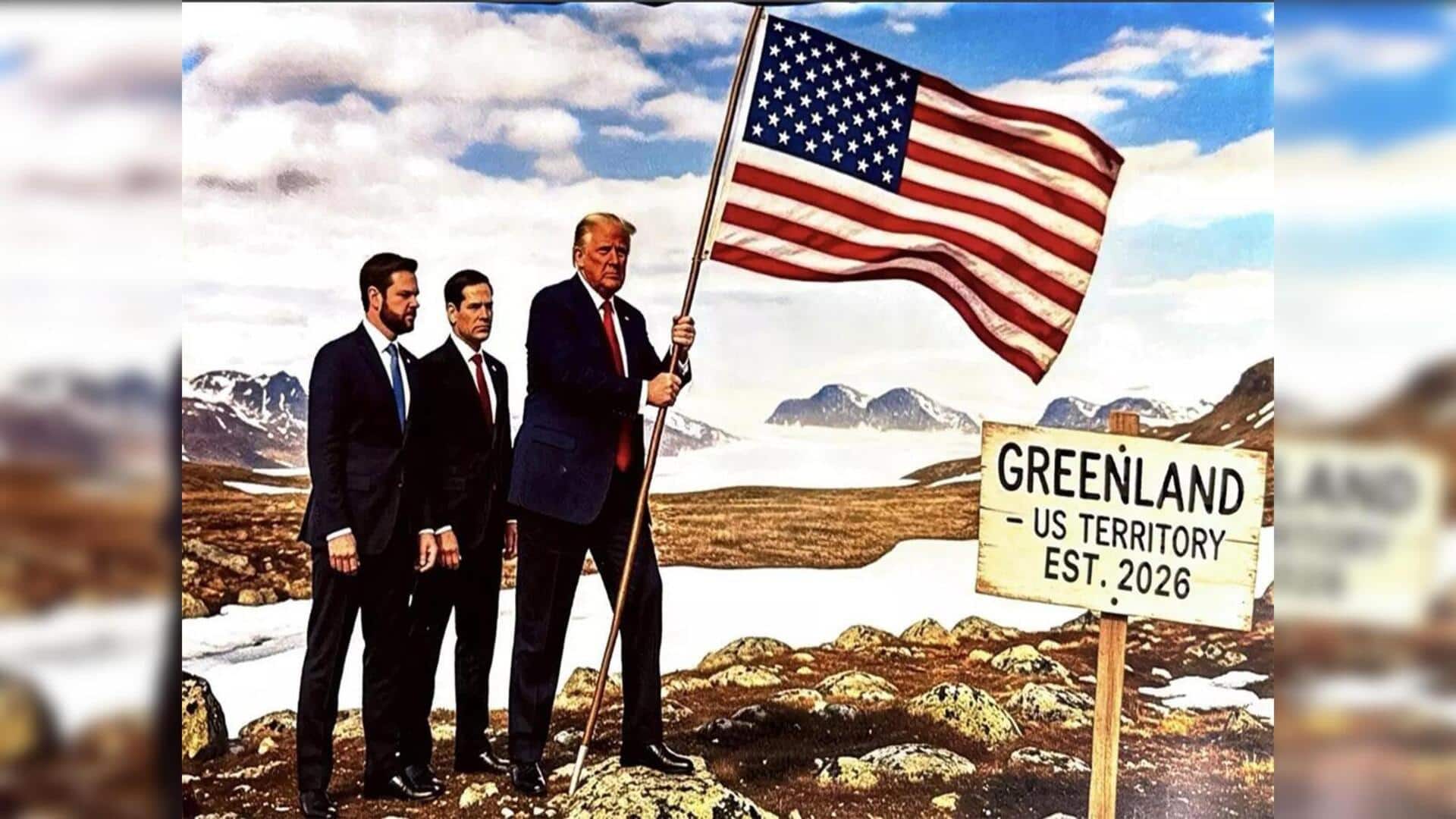 Trump claims Greenland as US territory in new post