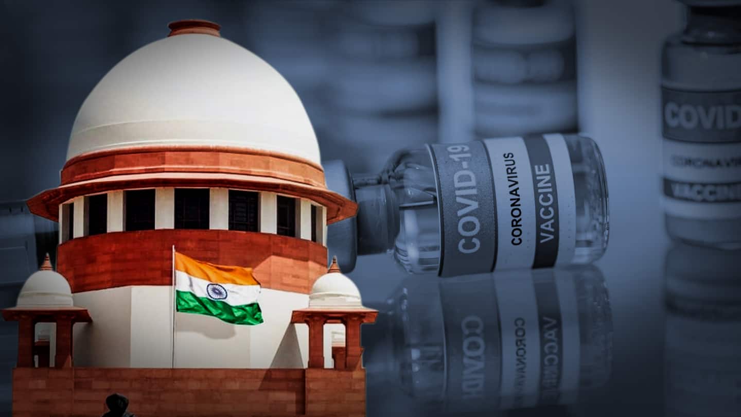 'No judicial interference': Centre tells Supreme Court on vaccine policy