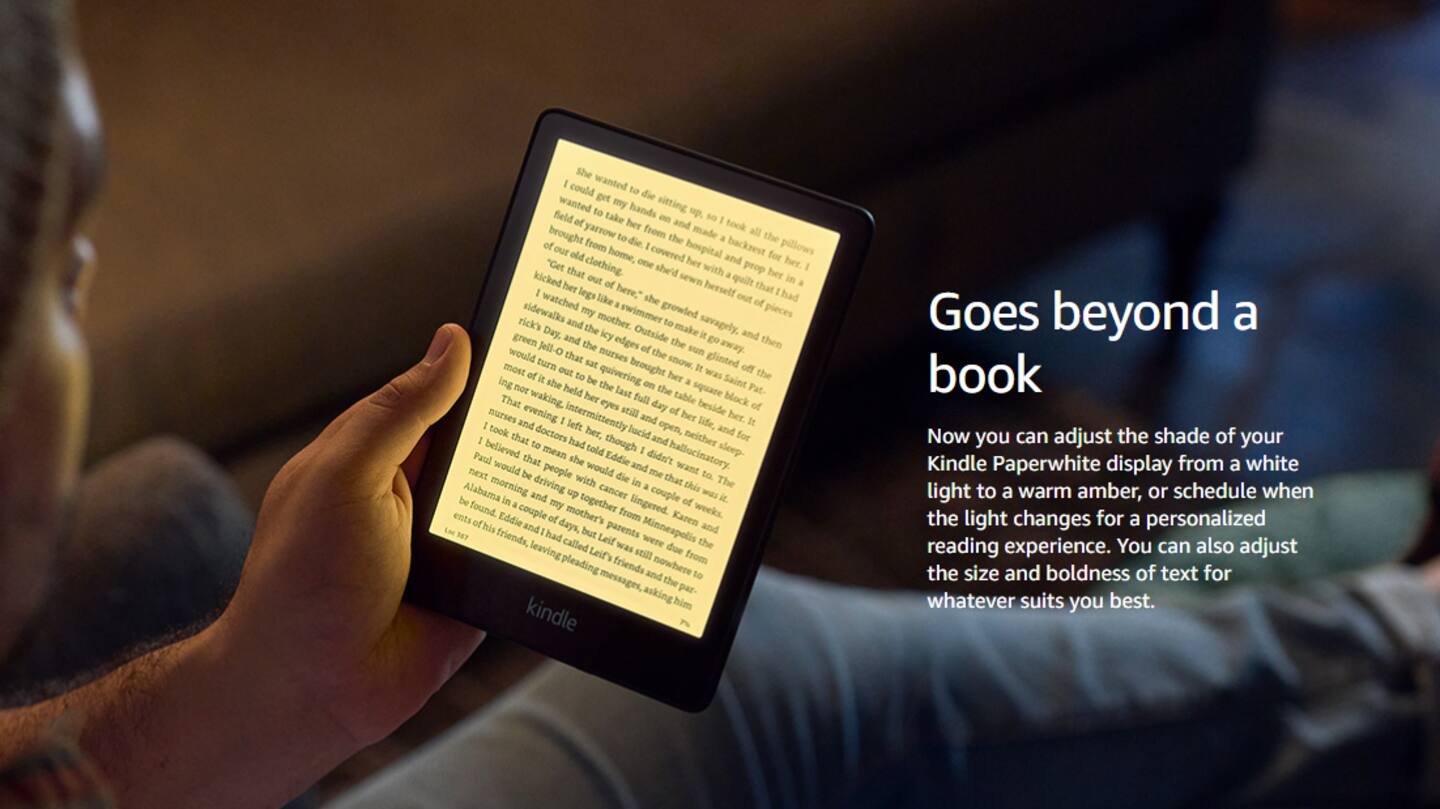 The Signature Edition has an auto-adjustable light sensor The Signature Edition has an auto-adjustable light sensor