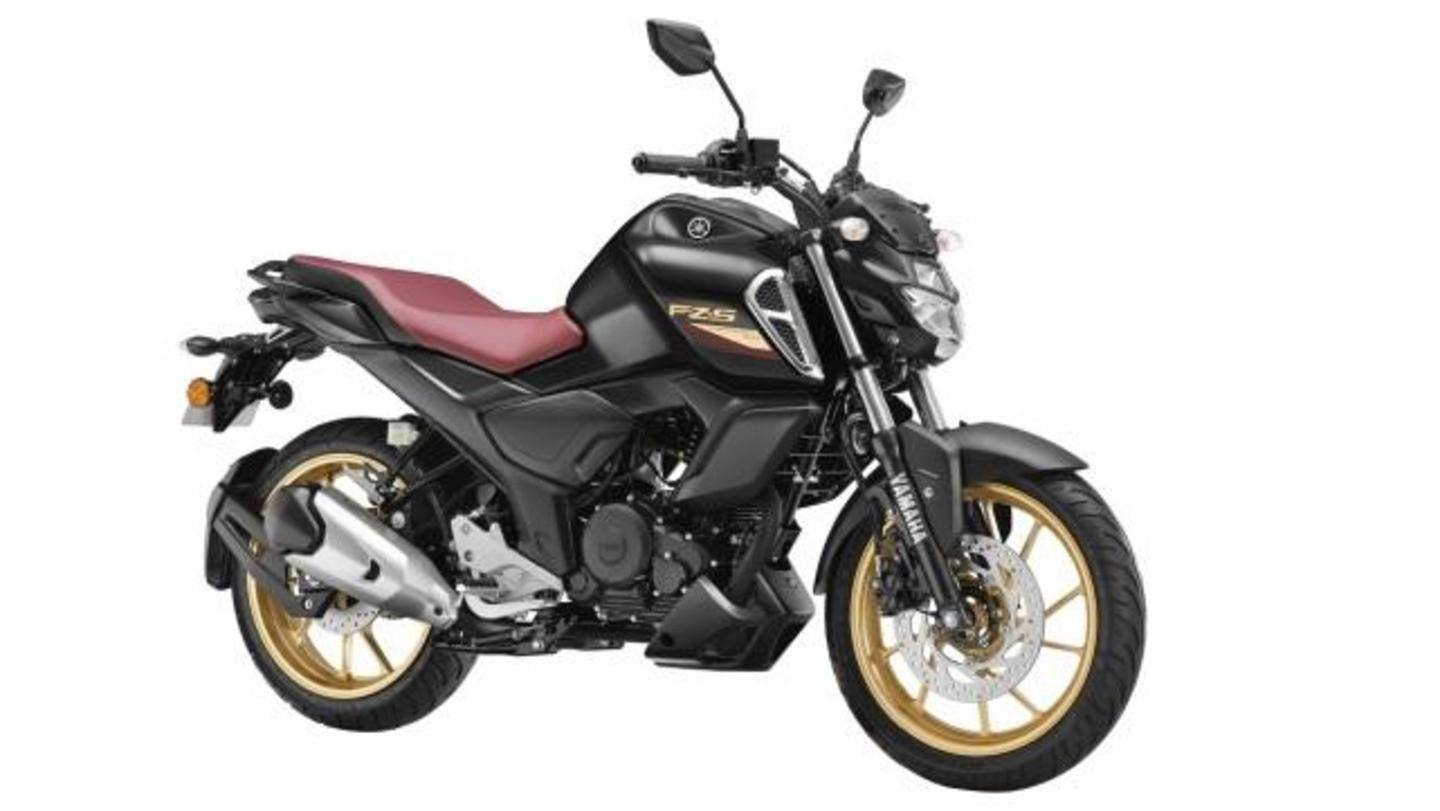The motorcycle is offered in five colors The motorcycle is offered in five colors
