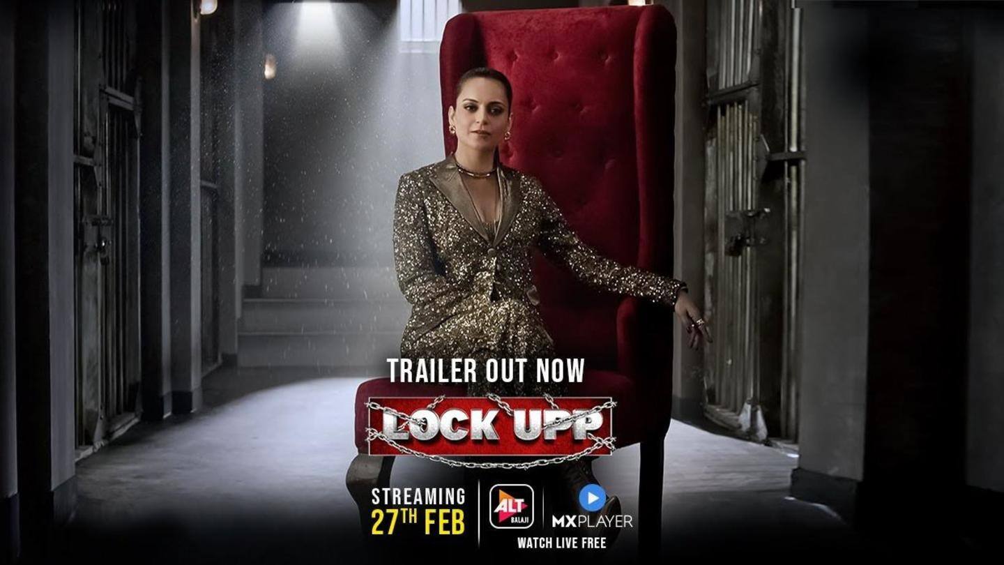 'Lock Upp' trailer: Kangana Ranaut is jailer of 'badass jail'