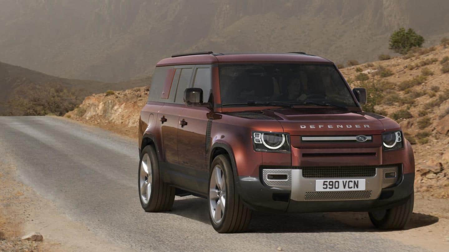 Land Rover Defender 130 SUV, with seating for eight, revealed