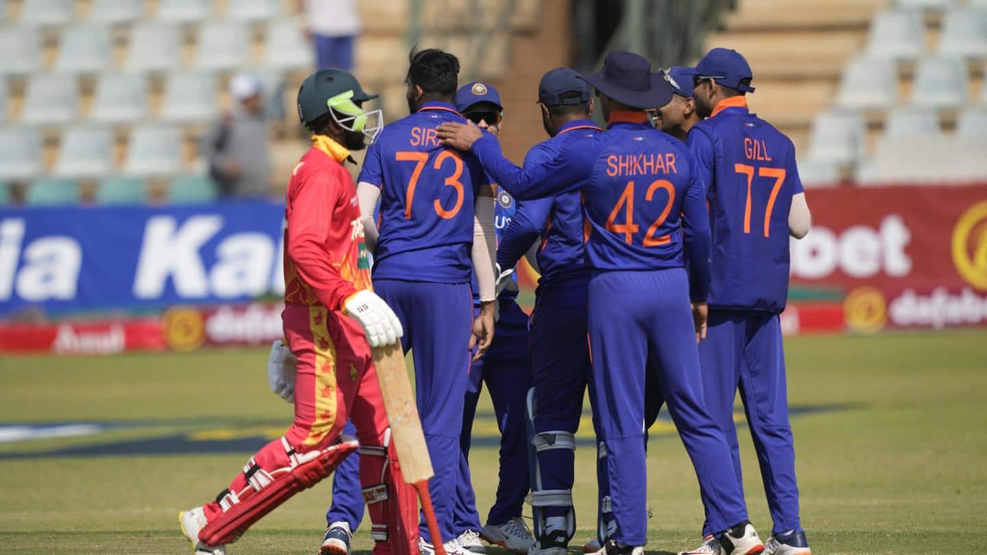 India beat Zimbabwe in second ODI, seal series: Key stats
