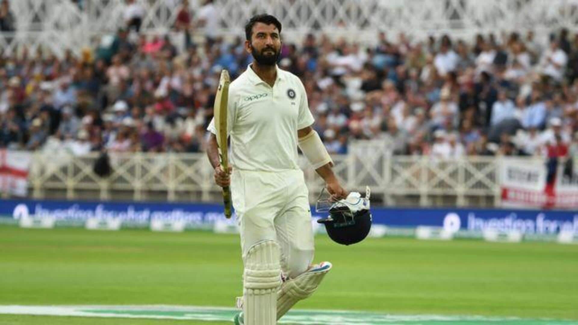 Cheteshwar Pujara scripts records with 17th double-ton in FC cricket 